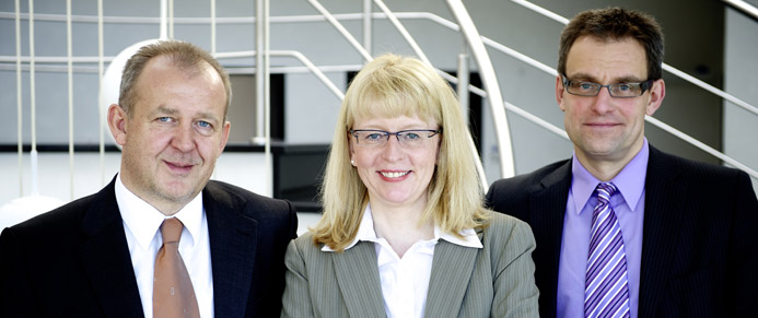Die Partner - Herr Böhnke, Herr Backer, Frau Mehringer